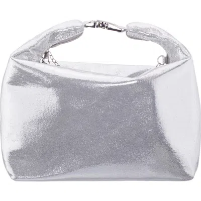 Nina Metallic Hobo Bag In Red