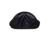 Nina Metallic Sheen Soft Pleated Clutch In Black