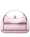 NINA MINAUDIERE WITH METAL HANDLE CLUTCH