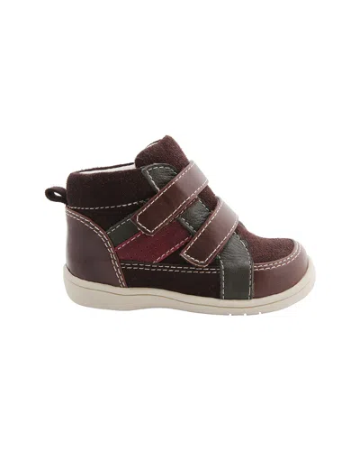 Nina Mobility By  Cairo Leather Boot In Brown