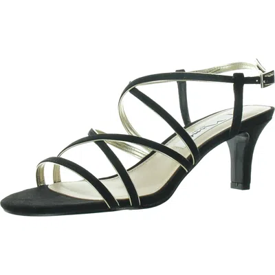 Nina Neli Womens Strappy Heels In Multi