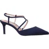 Nina Nichele Pointed Toe Pump In Navy