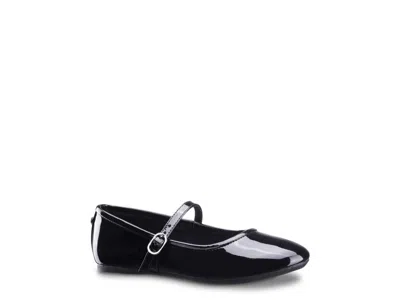 Nina Nicola Mary Jane Flat Kids' In Black