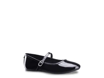 Nina Nicola Mary Jane Flat Kids' In Black