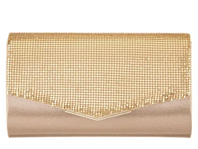 Nina Nippy Clutch In Gold
