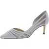 Nina Noreen Womens Pointed Toe Kitten Heel Kitten Heels In Multi