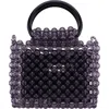 Nina Nylie Top Handle Bag In Purple