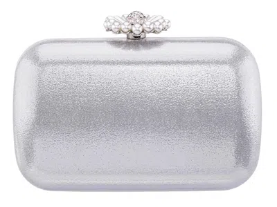 Nina Pieper Clutch In Silver