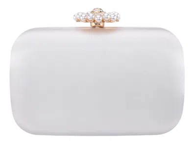 Nina Pieper Clutch In White