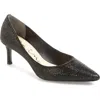 Nina Pointed Toe Pump In Black