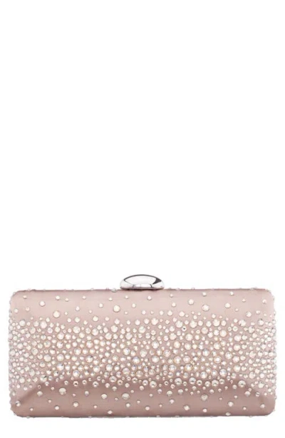 Nina Purity Frame Clutch In Pink