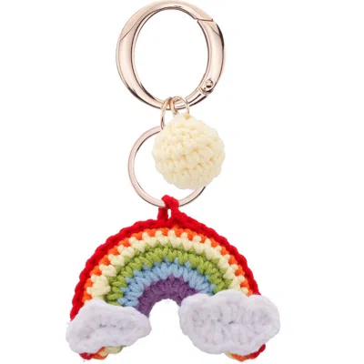 Nina Rainbow Bag Charm In Multi