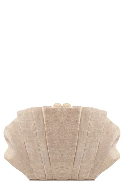 Nina Reef Clutch In Neutral