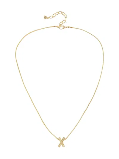 Pre-owned Nina Ricci 1990s Pendant-detail Necklace In Gold