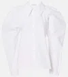 Nina Ricci Woman Shirt Black Size 6 Cotton In White