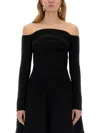 Nina Ricci Top With "bardot" Neckline