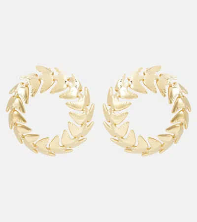 Nina Ricci Bird Xl Earrings In Gold
