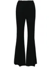 Nina Ricci Tailore Flare Trousers In Black
