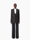 Nina Ricci Pinstripe Virgin Wool Blazer