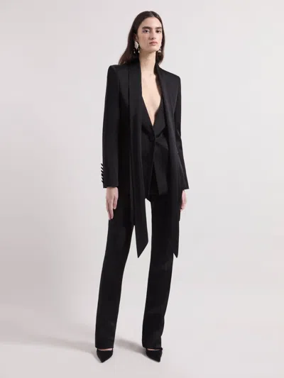 Nina Ricci Blazer En Cady Noir