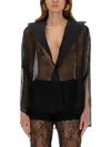 Nina Ricci Blazerinspired Lace Cape
