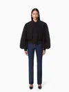 Nina Ricci Cropped Bomber In Tweed