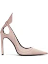 Nina Ricci Bow Detail Pumps In Pink
