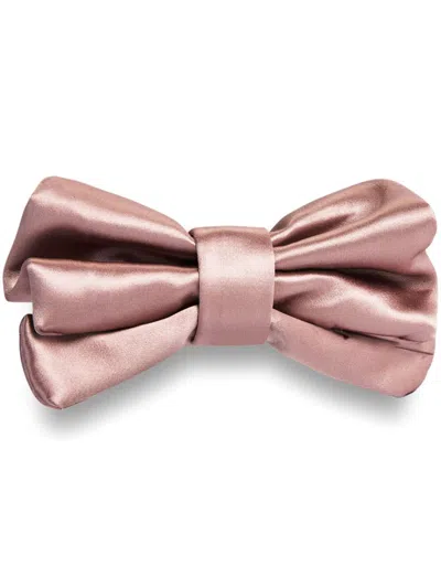 NINA RICCI BOW SILK-SATIN HAIR CLIP