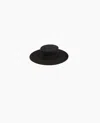 Nina Ricci Felted Wool Canotier Hat