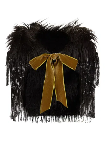 Nina Ricci Cape In Black