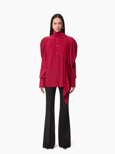 NINA RICCI PUSSY-BOW SHIRT