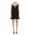 Nina Ricci Classic A Line Dress In Black