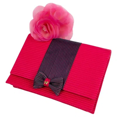 Pre-owned Nina Ricci Clutch Bag In Red