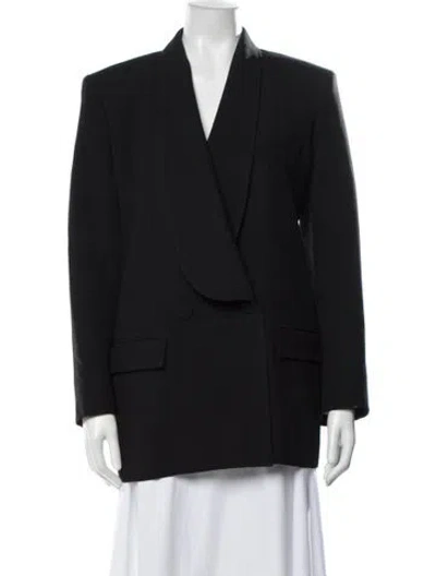Pre-owned Nina Ricci Coat In Black
