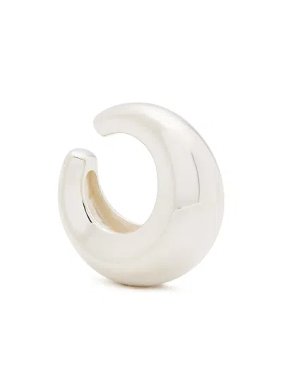 Nina Ricci Concave-design Ear Cuff In Silver