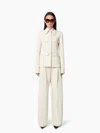 Nina Ricci Cotton Saharienne Jacket In White