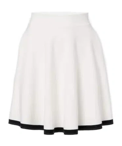 Nina Ricci Cotton-blend Miniskirt In White
