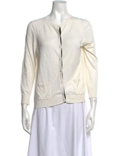 Pre-owned Nina Ricci Crew Neck Sweater In Neutrals