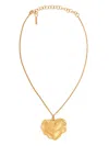 Nina Ricci Pendant Cushion Heart Necklace One Size In Gold