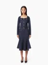 Nina Ricci Denim Midi Skirt