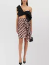 Nina Ricci Twisted Polka Dots Top