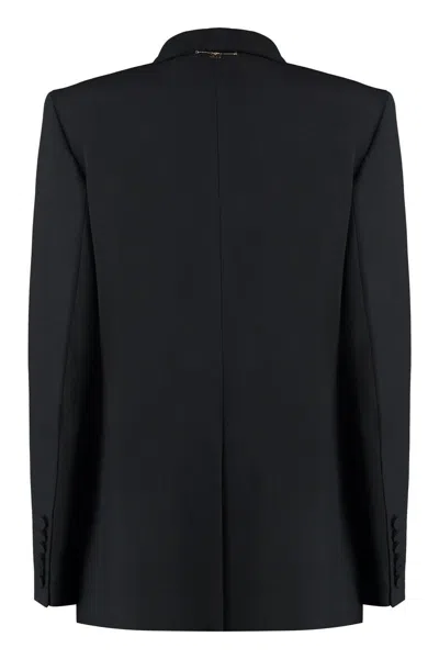 Nina Ricci Double-breasted Jacket In Black