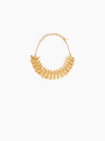 Nina Ricci Dove Choker One Size In Gold