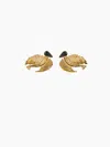 Nina Ricci Dove Earrings - Heart Of Vénus Tu In Gold