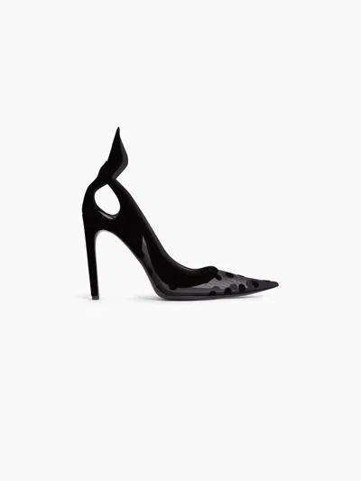 NINA RICCI POLKA-DOT TULLE PUMPS