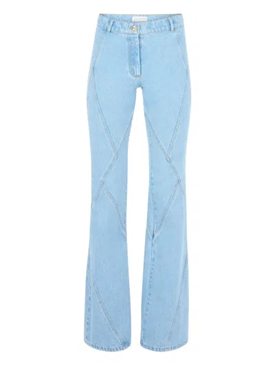 Nina Ricci Flared Jeans In Blue