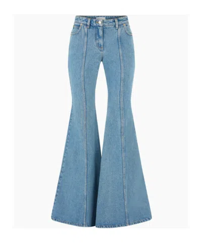 Nina Ricci Flared Jeans In Blue