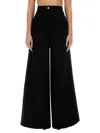 Nina Ricci Flared Pants In Black