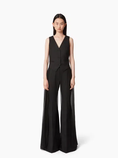 Nina Ricci Flared Pants In Blue