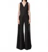 Nina Ricci Virgin Wool Gabardine Flare Pants In Black In Black